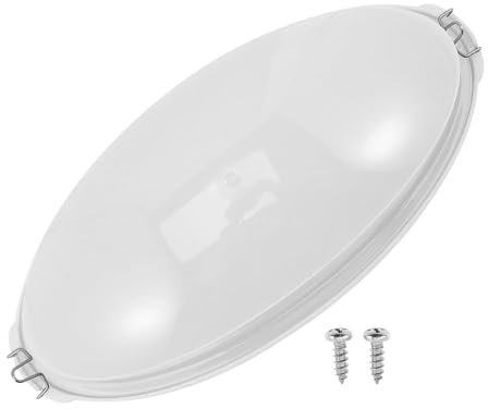 Gadpiparty Lampada per Sauna Antideflagrante e Antiumidità Paralume Resistente Ad Alta Temperatura per Soffitto Bagno e Locale Vapore Montaggio Facile Design Semplice e Stile Moderno e