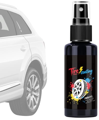 FmtwPhn Spray Lucidante Per Pneumatici | Impermeabile Agente di Rivestimento Nano per Pneumatici,Agente Rinnovante Per Cerchi | Per Motocicli, Auto, SUV, Detailing, Manutenzione E Restauro