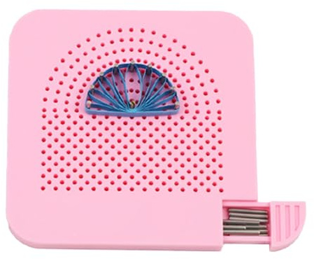 Gör-det-själv-pappershantverk Quilling-verktyg – Quilling-pappersrullare, pysselverktyg, guide för praktiska Quilli?g-verktyg och handgjord konst | Brytskiva DIY Grid Guide