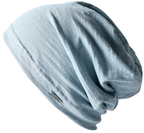 CHARM Léger Bonnet Coton Femme et Homme, Bleu Clair