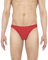 HOM Herren Micro Slip Chic Unterhose, Rot, XL EU