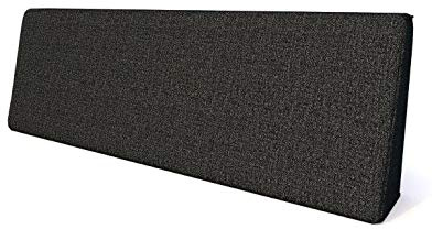 Pillows24 - Palettenkissen - Seitenkissen 60x40x20/10 | Palettenuflage für Palettensofa | Rücken- und Sitzkissen für Europaletten | Palettenmöbel Indoor & Outdoor, UV-beständig | Made in EU | Schwarz