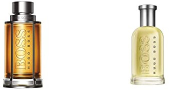 BOSS The Scent For Him Eau de Toilette 50ml Aftershave for Men & Boss Bottled by Eau De Toilette Spray 100ml