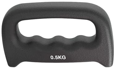 Amagogo Handgewicht-Boxhantel, ergonomisch, für Männer und Frauen, Handgewicht, Griffhantel zum Joggen, Krafttraining, Core-YOG-Geschwindigkeit, 0.5 kg