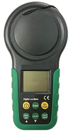 Medidor De Lux Medidor De Luz De 200,000 Lux Prueba Spectra Rango Automático Iluminómetro De Luxómetro Digital De Alta Precisión