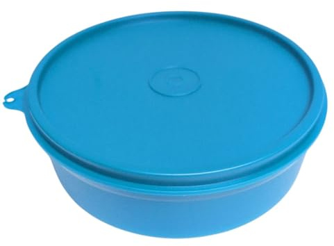 Tupperware Hitparade - Ciotola estiva con coperchio sospeso, a tenuta stagna, 350 ml, 350 ml, 350 ml, colore: turchese, 500 ml