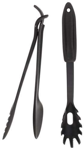 ROMISBABA Pinzas Ergonómicas para Espaguetis y Pasta Clip de Alimentos Portátil y Multiusos para Cocina Utensilio Práctico y Seguro para Servir Fideos Fiestas y Uso Diario