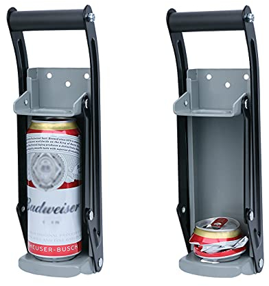 EDATOFLY Compactador Lata Cerveza, 16 oz Trituradora de Lata de Cerveza Ideal Herramientas de Reciclaje para Compactador de Latas de Cerveza Soda