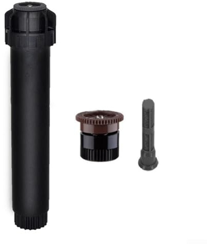 Efficace testa dell'irrigatore pop-up a 0360 gradi per prestazioni affidabili di irrigazione del giardino (marrone)