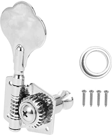 LOLIPPYY 1 Set Stämskruvar Gitarrstämskruv Bas Stämskruvar Elbas Stämskruvstangenter Stämskruvar För Bas Elektronisk Stämskruv Basknopp Basskruvar Gitarrknoppar Basstämskruv Clip-On Bas