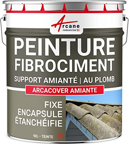 Pintura para fibrocemento - 10 L Teja - ARCANE INDUSTRIES