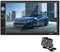 SH-RuiDu 7 2 DIN coche multimedia radio FM DVD CD MP5 reproductor manos libres coche estéreo reproductor de radio soporte FM AUX USB 2. 0 (con cámara trasera)
