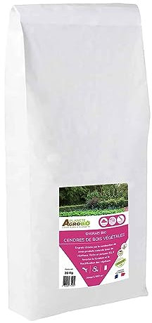 Engrais bio cendres de bois végétales (20 Kg)