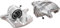 HELLA 8AN 355 790-961 Étrier de frein - AN9096 - Système de freinage: Bosch - Pièce neuve sans consigne