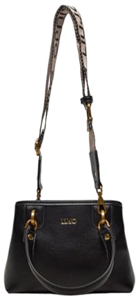 LIU JO Borsa donna mano/tracolla ECS S Tote Onice ecopelle nero B25LJ24 AF4203 E0031 Piccola