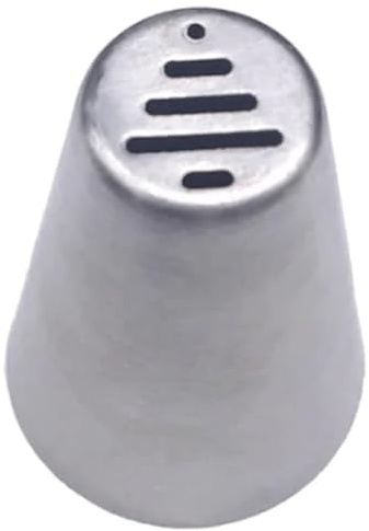 Bakverksmunstycke Rostfritt Stål Spritsmunstycke 1 Stk Glasyrmunstycke Större Ryska Munstycken Glasyr Spritsmunstycke Dekorationsmunstycke Gräddverktyg