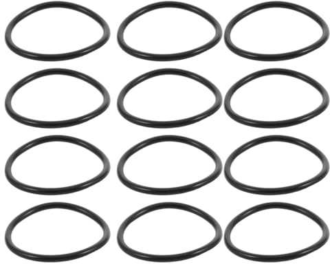 JOINPAYA Anillos de Goma Elásticos para Soporte Amortiguador de Micrófono Condensador 12 Fácil Instalación y Antideslizante Material Goma para Transmisiones en Directo