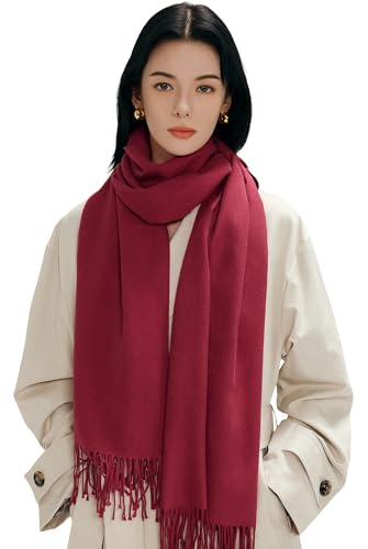 maamgic Women's Scarf Shawl Wrap Cashmere Feel Winter Scarf for Wedding