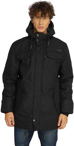 Brandit Marsh Lake Teddyparka, Color: black, Size: 4XL