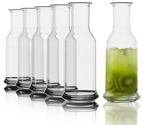 Stölzle Lausitz Purity 5040064 - Juego de 6 jarras de cristal (500 ml), transparente