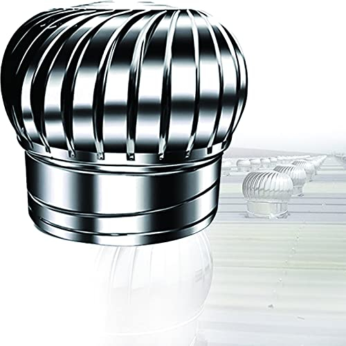 Kaminhaube,Edelstahl Schornsteinabdeckung,Drehbare Schornsteinabdeckung,Schornsteinaufsatz Luftungsaufsatz,Schornsteinabdeckung Einsteck, für Kamin- und Ofenleitungen,200-mm