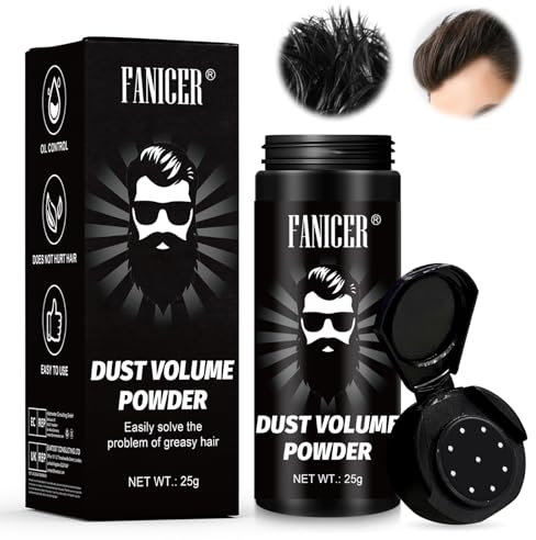 25G Haarpuder Volumen mit Mattem Effekt,Texture Powder,Haarstyling Puder,Volumen Stylingpuder,Hair Styling Powder,Styling Puder Matt-Look,Frauen & Männer, Griffigeres Haar,Einfach Aufzutragen