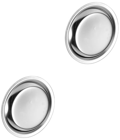Support De Sachet De Thé Acier Inoxydable 2Pcs Soucoupe MéTallique Ronde pour Organiser Vos Sachets De Thé Accessoire Pratique pour Maison Et Restaurant