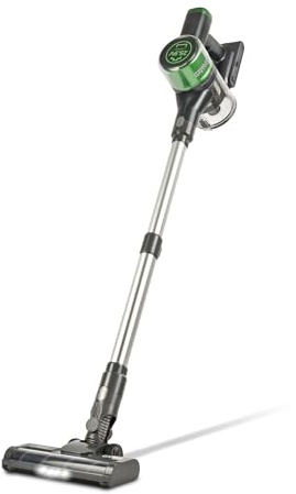 G3 Ferrari Aspirador inalámbrico Digital Stardust G90039, 3 velocidades, 25 Kpa, Motor sin escobillas, Sistema multiciclónico, Cepillo accionado por Motor con luz LED, Potente y silencioso, Filtro