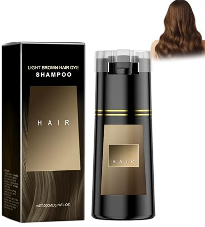 Champú de protección del color, champú suave que conserva el color del cabello de larga duración en el cabello teñido, cuidado diario para una prolongación efectiva de la intensidad del color, 200 ml