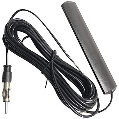 Ausla 5M-309 Car Radio Signal Antenna, Plastic, Stable FM Reception for Easy Installation on Front or Rear Windshield