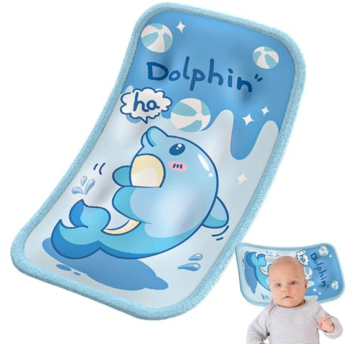 Cuscino da Allattamento per Bambini - 28x16cm Cuscino per Nutrizione | Cinturino Regolabile Stampe Animali Copricollo Rinfrescante per Bambini,per Mamma Papà Collo Seno Biberon Prevenzione Surriscalda