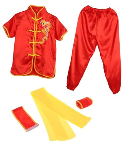 RCGOFOLLOW Qigong Wing Chun Träningskläder Unisex Coola Mjuka Lättviktiga Bekväma Scenframträdande Tai Tränande Kung Fu Uniform Klädset Kampsportskläder