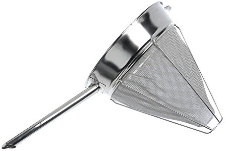 HUBERT Bouillon Strainer with Reinforced Wire Stainless Steel - 8 Dia