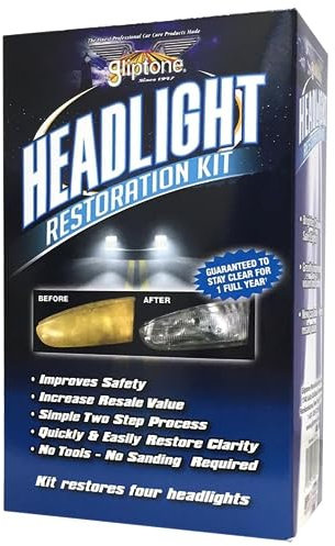 Gliptone Headlight Restoration Kit - Restauration de phares