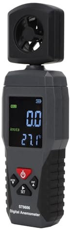 Compteur de Vitesse du Vent, Anémomètre Portable SMART SENSOR, Anémomètres