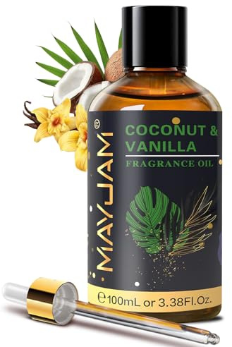 MAYJAM Aceite Perfumado de Coco y Vainilla Para Difusores 100ML