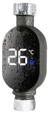 termómetro de ducha LED, Medidor de temperatura del agua de la ducha con pantalla LED, termostato de baño impermeable for el hogar, el baño y la cocina.