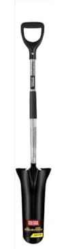 Overstock Truper Tru Pro Steel 6.25 in. W x 48 in. L Drain Spade