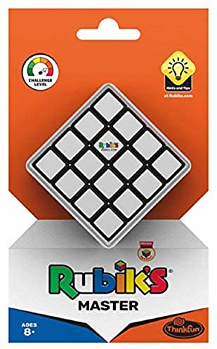 Thinkfun Rubik's Master, Zauberwürfel Im 4x4 Format, GröÃŸere Herausforderung Als Der Original Rubik's Cube 3x3, Denkspiel Für Erwachsene Und Kinder Ab 8 Jahren