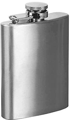 Flasque,Transporter Flasque, Flasque Acier Inoxydable, 4oz.110 ml Petite Flasque Portable En Acier Inoxydable Pour La Maison, Cadeau, Bouteilles De Vin Pour Les Voyages,Randonneurs