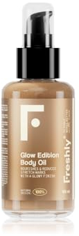 Freshly Cosmetics Glow Edition - Olio corpo illuminante e nutriente, 100 ml