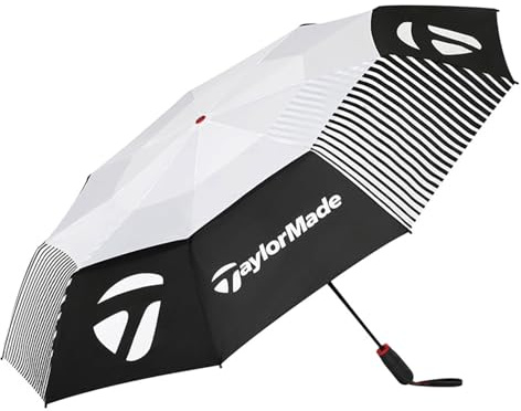 TaylorMade Parapluie Golf 2025, argenté, 152,4 cm, 152,4 cm