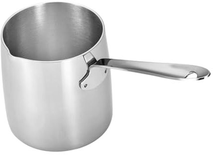 WATIIFUFU Kleiner Edelstahl-milchtopf Mit Zum Schmelzen Von Butter Und Schokolade Vielseitig Einsetzbar Für Saucen Und Süßigkeiten Hitzebeständig Und Einfach Zu Reinigen