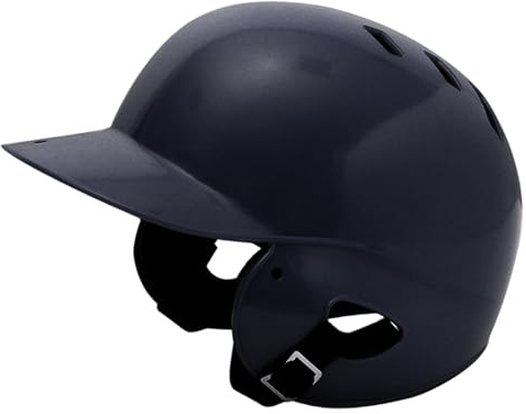 Faroby Casco de Bola en T Transpirable, Casco de bateo Resistente y Grueso, para niños y jóvenes, Color Negro