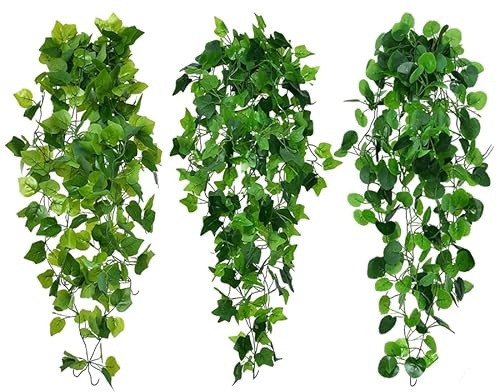 Vingspina 3 Piezas Plantas Artificiales Colgantes Enredadera