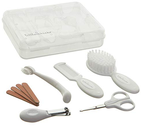 Little Chicks 10 Piece Grooming Kit with Storage Case