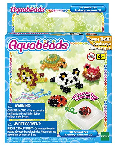 AQUABEADS 3D animal filling for children