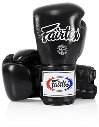 Fairtex BGV5 Super, boxhandskar, sparringhandskar, svart, 16 oz