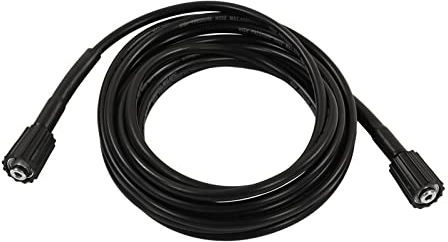 Reemplazo de Accesorio de Lavadora de Alta Presión, Manguera de Alta Presión para el Hogar y el Jardín Manguera de Extensión de Manguera de Alta Presión de 9 M (2 extremos M22 inserto 15MM)