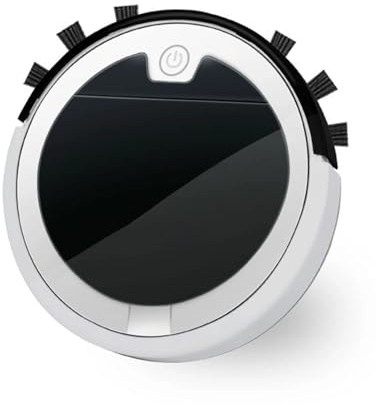 Cuifati Robot aspirateur et Laveur 3 en 1, Silencieux à Forte Aspiration, évitement d'obstacles Automatique, Rechargeable par USB, Robot de Nettoyage Intelligent pour la Maison,